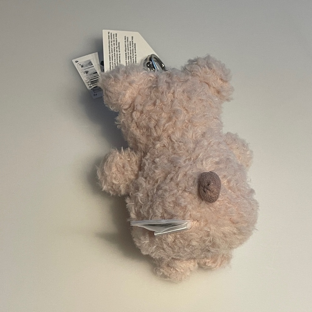 BNWT RARE Jellycat LITTLE PIG BAG CHARM Keychain Soft RARE HTF Farm Plush Key - Picture 4 of 6